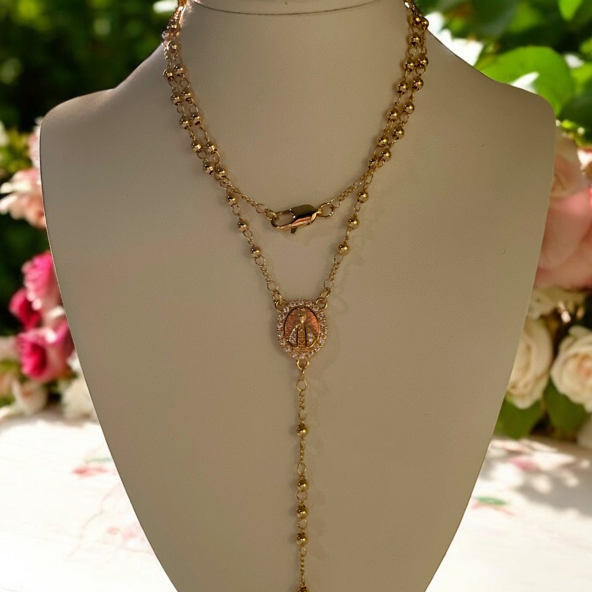 Noosa Senhoran Gold Rosary