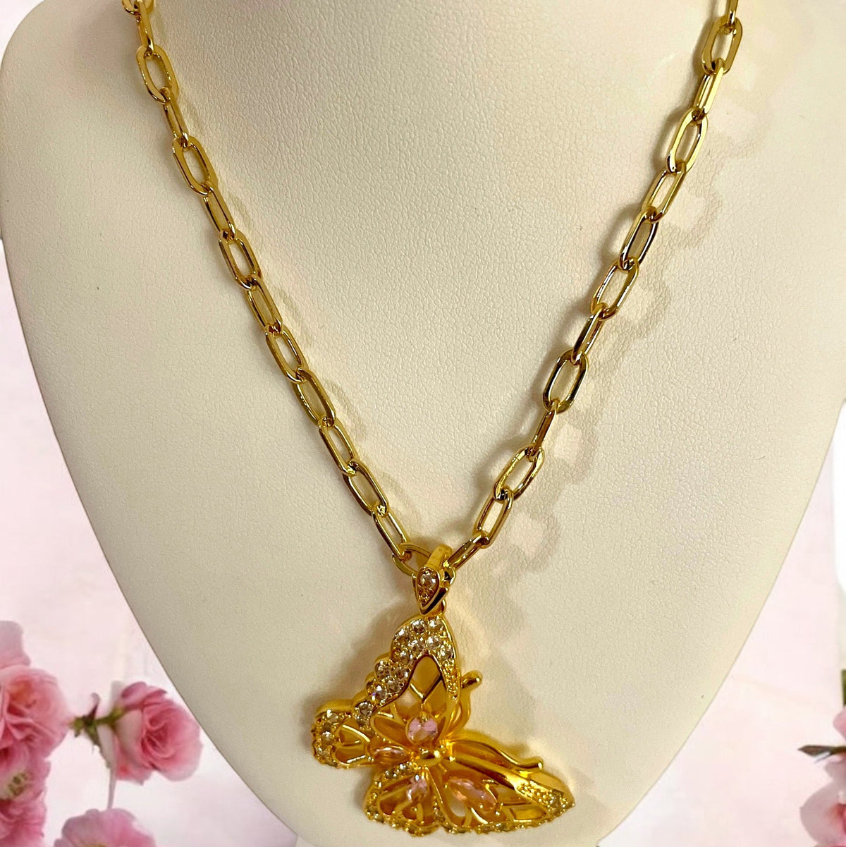 Butterfly Charm Necklace