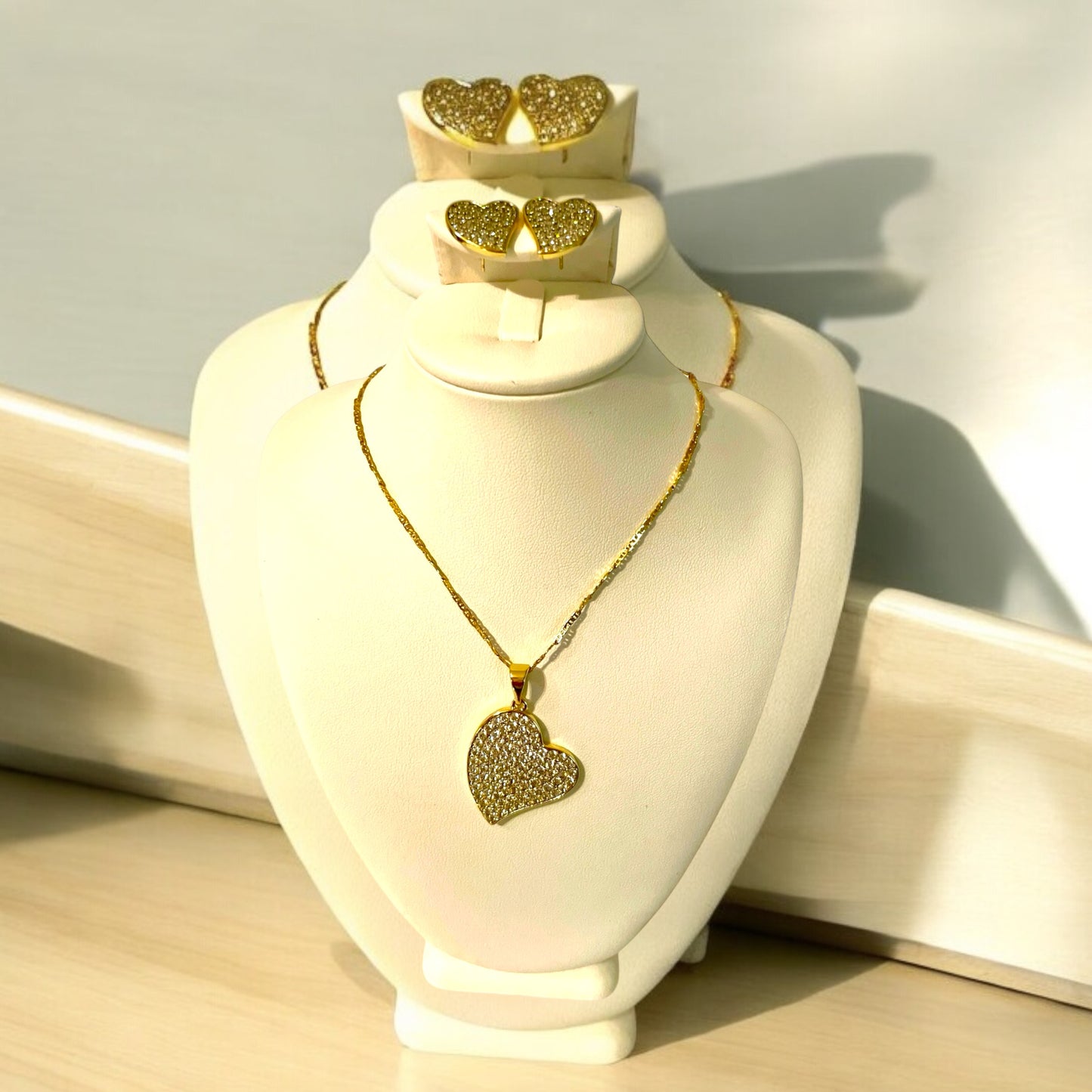 Heart Set Necklace