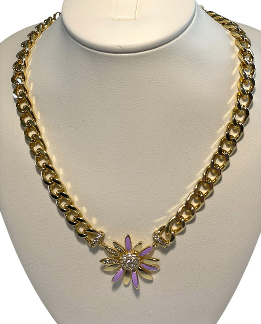 Flower Chain Necklace