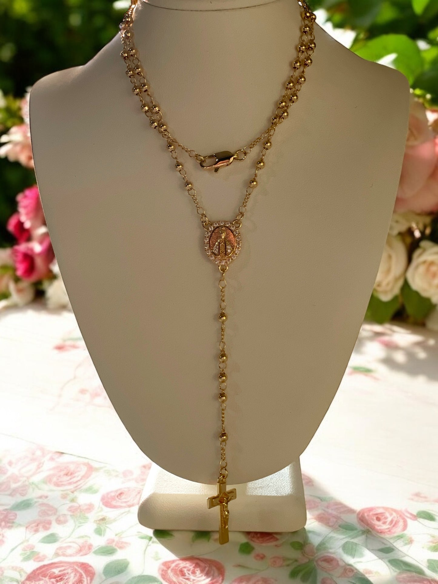 Noosa Senhoran Gold Rosary