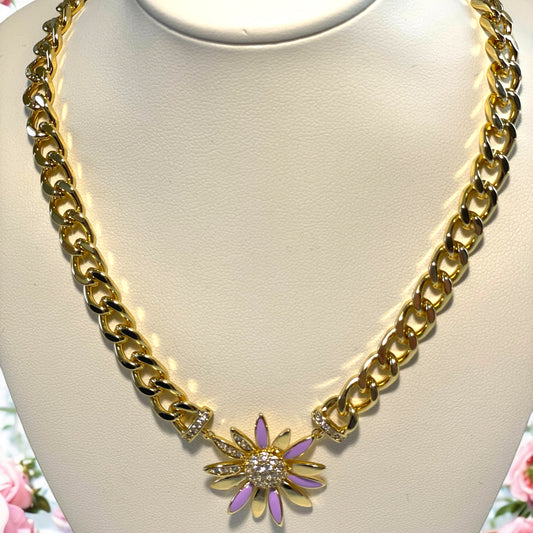 Flower Chain Necklace