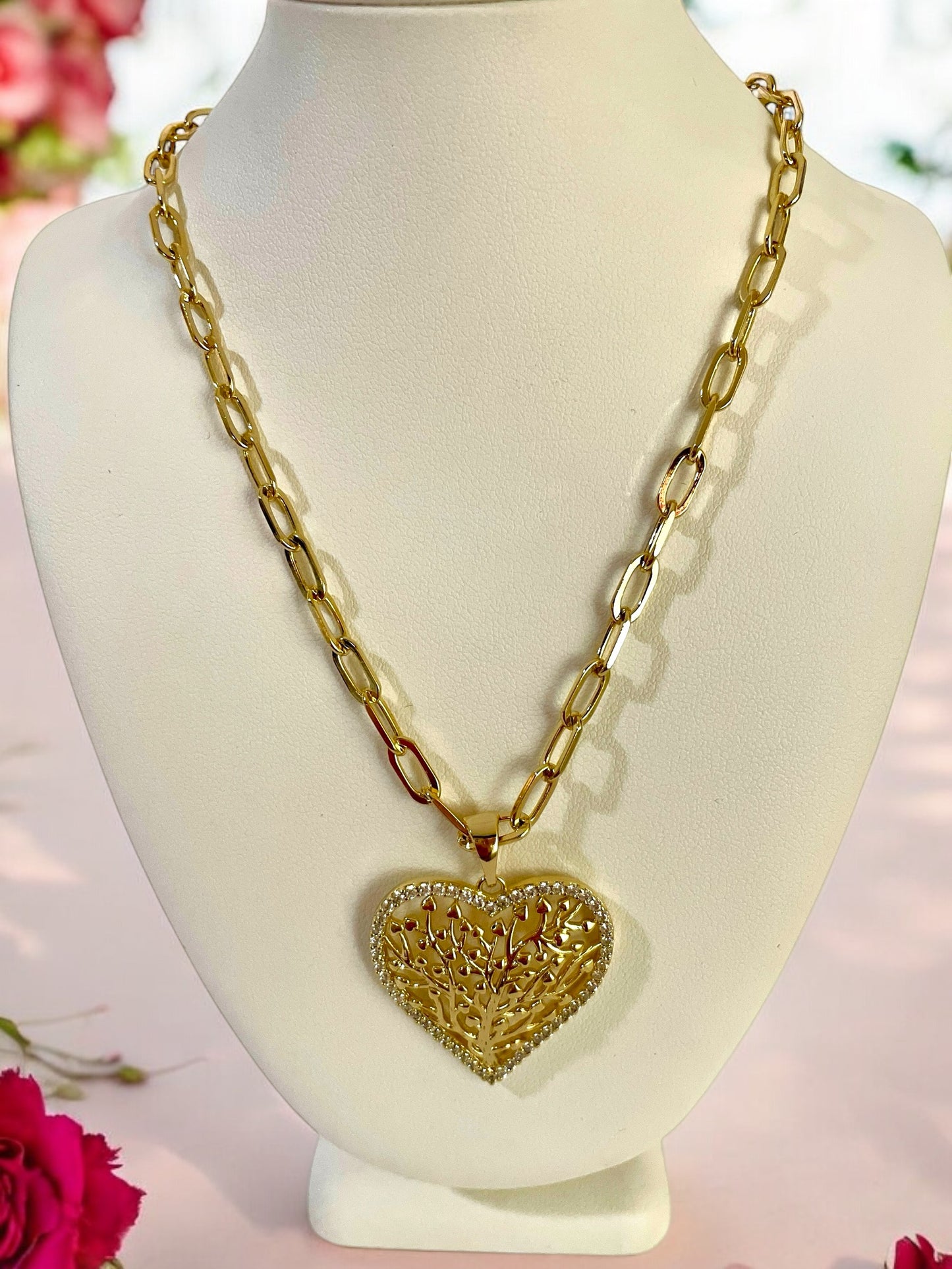 Italia Forzatina Heart Necklace