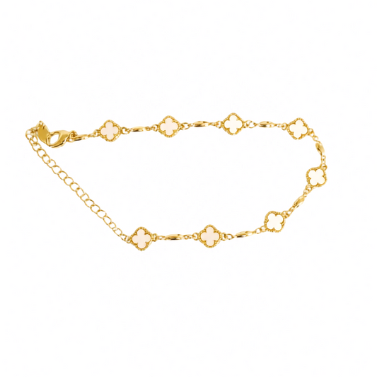 Ankle White Bracelet